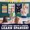 16 Pack Laminated Bilingual Educational Writing Posters for Kids (English & Spanish), Double-Sided Learning Charts 32 Designs, Preschool Handwriting & Vocabulary Classroom & Homeschool Supplies 17x11